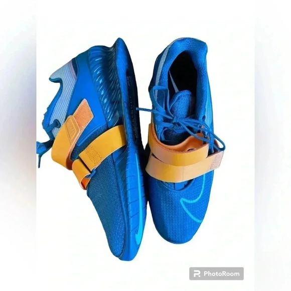 NIKE ROMALEOS 4 Weightlifting Gym Shoes Marina Blue CD3463-493 Men\'s Size 12 main image 9